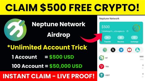 Free Crypto Airdrop Neptune Network Airdrop Must Join Tamil