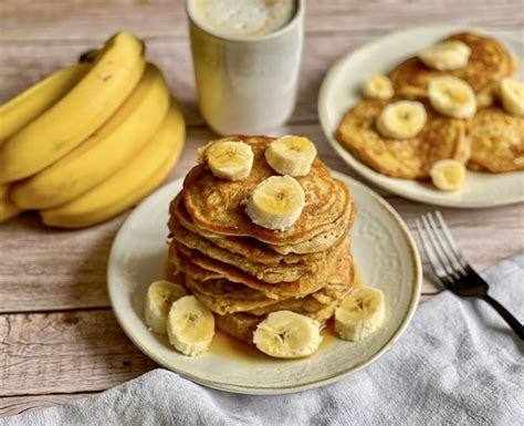 Vegane Bananen Pancakes Einfach Lecker