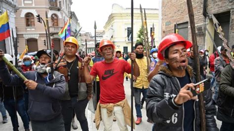 Protestas IndÍgenas Cumplen 17 DÍas Presidente Lasso Decreta El Estado