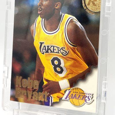 1996 97 Official Skybox Rookies 96 97 Vintage Kobe Bryant Rookie