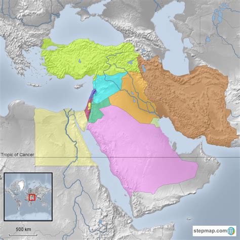 StepMap - Mesopotamia y Egipto