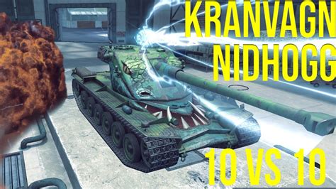 Kranvagn Nidhogg Vs World Of Tanks Blitz Worldoftanksblitz