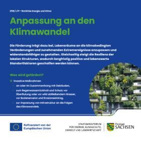 Anpassung An Den Klimawandel Publikationen Sachsen De