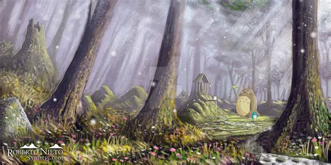 Totoro's forest by Syntetyc on DeviantArt