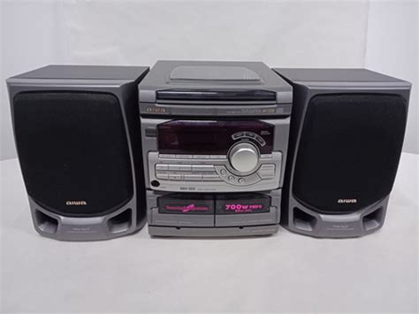 Mini System Aiwa NSX S22 Cód 1789 Acervo Prospector