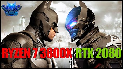 RTX 2080 And RYZEN 7 3800X Batman Arkham Knight Benchmark 1440P Max