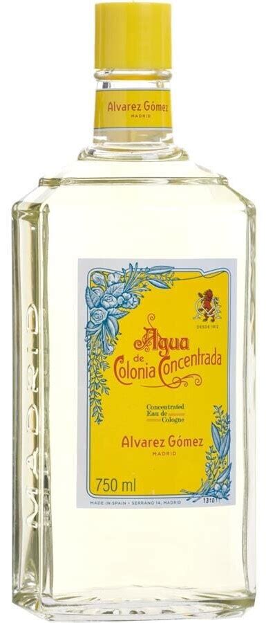 Alvarez Gómez Agua De Colonia Concentrada Eau De Cologne 300 Ml Au