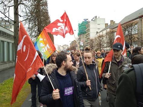 NPA Rennes on Twitter 16 février à Rennes Manif plus modeste