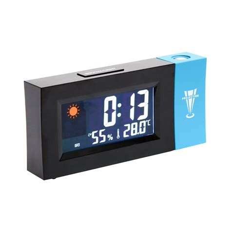 Clock Projection Digital Projector Weather Station Clock Temperature ...