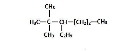 Formula Condensada De Etil Dimetil Hexano Brainly Br