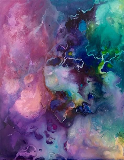 Free Images Abstract Painting Nebula Outer Space Watercolor Paint