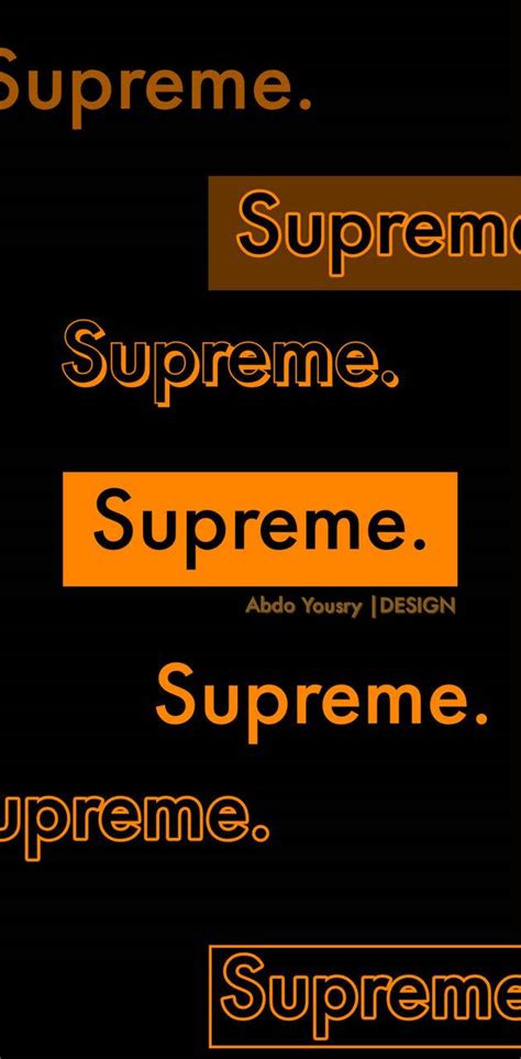 Top 999+ Orange Supreme Wallpaper Full HD, 4K Free to Use