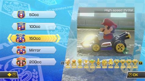 I recently 100% completed Mario Kart 8 Deluxe by getting all 3 stars ...