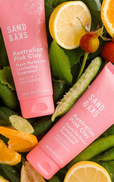 Sand And Sky Australian Pink Clay Flash Perfection Exfoliating Treatment