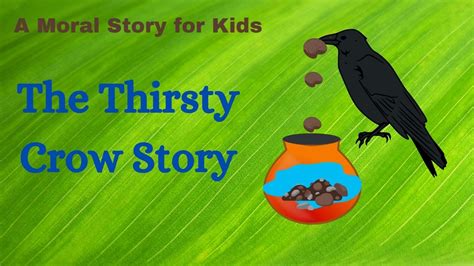 The Thirsty Crow Story For Kids 87knowledge