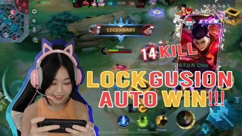 Ketemu Musuh Meta Hyper Assassin Gusion Auto Lock Gusion Terus Biar Ga