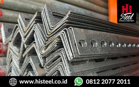 Harga Besi Siku Lubang Surabaya Wa Hi Steel