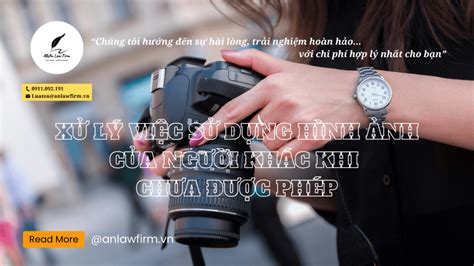 su dung hinh anh cua nguoi khac khi chua duoc phep cong ty luat aan