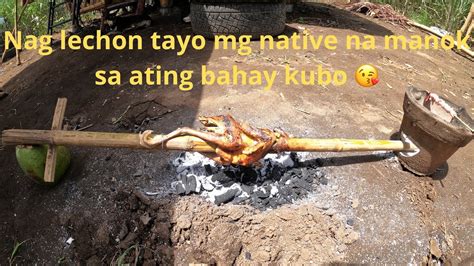 Nag Tanim Kmi Ng Lansones Saging At Nag Litson Tayo Ng Native Na Manok