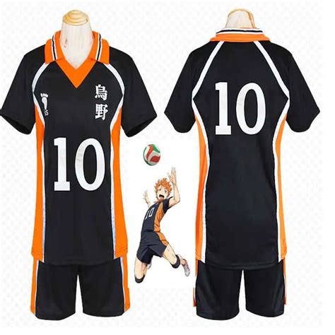 Haikyuu Cosplay Costume Hinata Syouyou Sportswear Jersey Shirt Volley