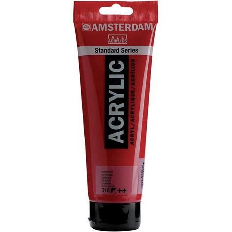 Royal Talens Asa Amsterdam Acryl Paint Carmine Walmart