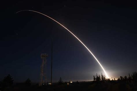 US Air Force Test Fires Minuteman III ICBM | Missile Threat