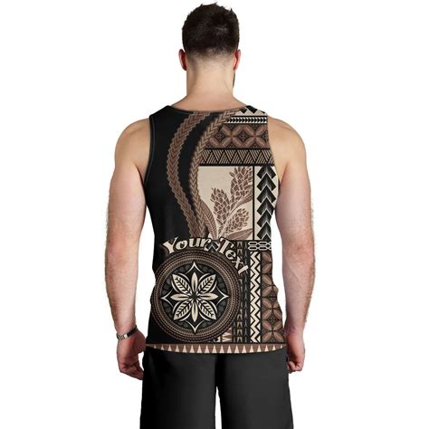 Samoa Tank Top Custom Samoan Siapo Motif Classic Style