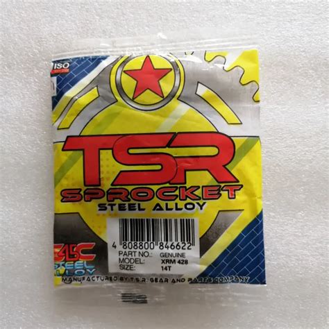 TSR Engine Sprocket For Honda XRM 14T Lazada PH