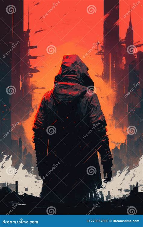 Rebellious Cyberpunk Heart. Generate Ai Royalty-Free Stock Image ...