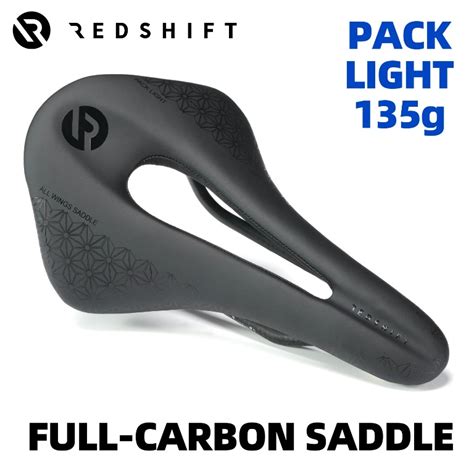 Redshift Full Carbon Saddle For Road Bike Width Sports Equipment