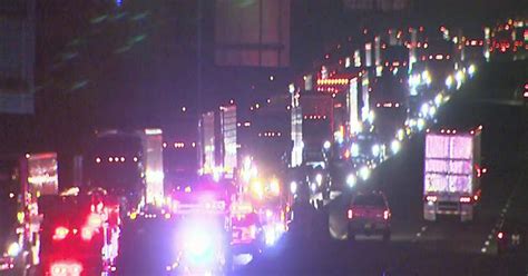 Multi Vehicle Accident On I 95 In Chester Snarls Traffic Cbs Philadelphia