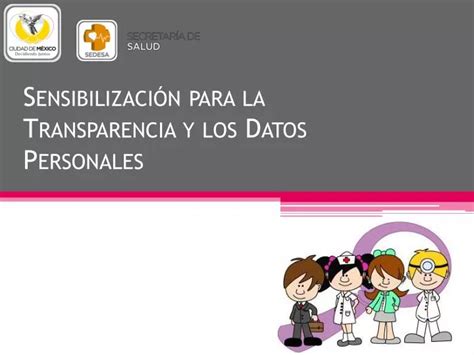 Ppt Sensibilizaci N Para La Transparencia Y Los Datos Personales