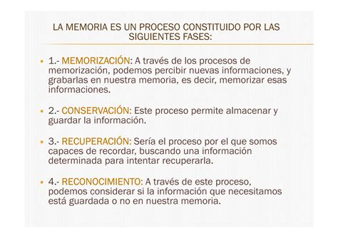 Estructura Y Funcionamiento De La Memoria PPT