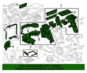 Gm Heater And Air Conditioning Evaporator Case