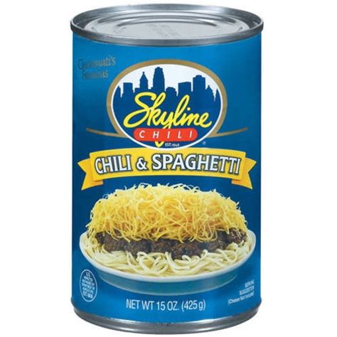 Skyline Chili Skyline Chili & Spaghetti, 15 oz - Walmart.com