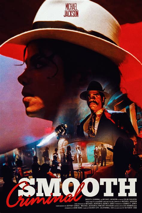 Smooth Criminal Michael Jackson Poster