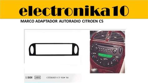 Marco Adaptador De Montaje Radio Din Citroen C Ebay