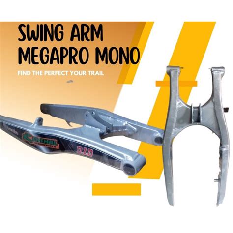 Jual Swing Arm Megapro Mono Mp Replika Ktm Cm Arm Honda Mp Shopee