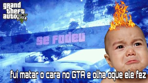 Fui Zoar O Cara No GTA Online E Olha Oque Ele Fez Kkakakaka Deu Ruim