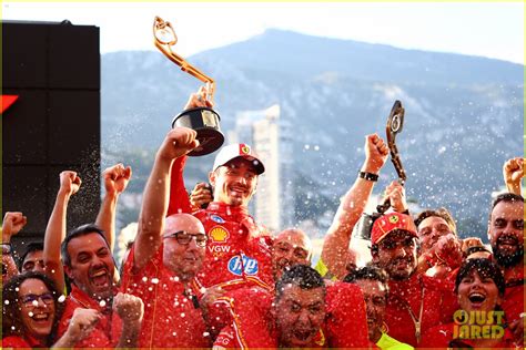 F Star Charles Leclerc Makes History At Monaco Grand Prix Wins Home