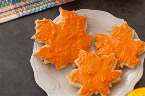 Maple Leaf Sugar Cookies