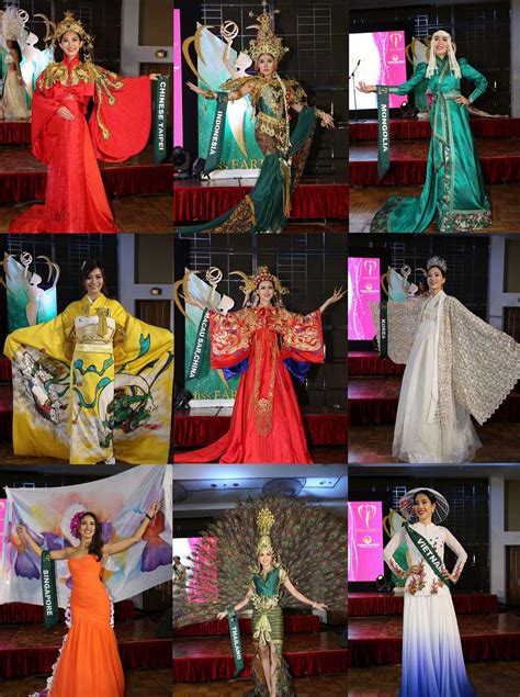 Traditional Dresses Around The World As Presented By This Years Miss