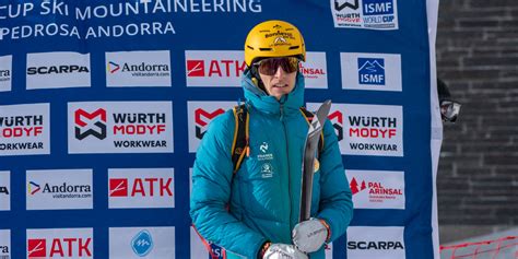 Ski Mountaineering World Championships Thibault Anselmet In Silver