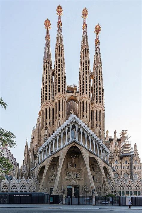 Spain Sagrada Fam Lia Bas Lica De La Sagrada Fam Lia Barcelona