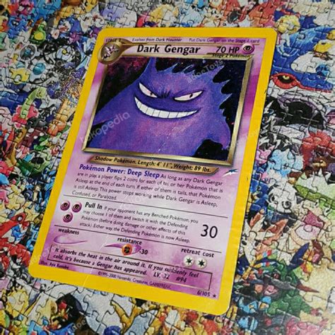 Jual DARK GENGAR Holo Neo Destiny Kartu Pokemon No Fossil Sabrina S Ex