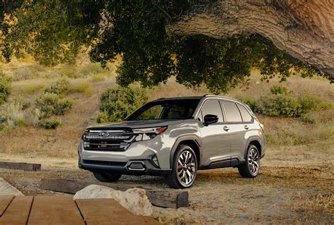 Redesigned 2025 Subaru Forester Gets Slippery Looks Tech Enhancements