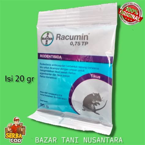 Jual Racumin Gram Racun Tikus Sistemik Racumi Rodentisida Racumin