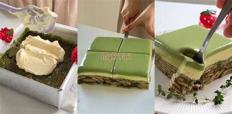 Kek Batik Matcha Indulgence Matcha Lovers Wajib Cuba