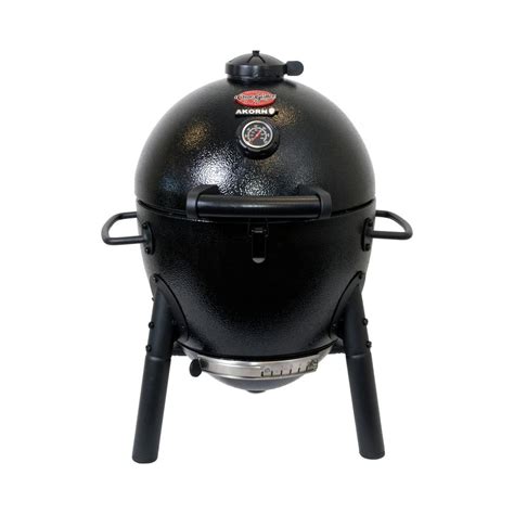 Char Griller Akorn Kamado Kooker Jr Charcoal Grill In Black 6714 The