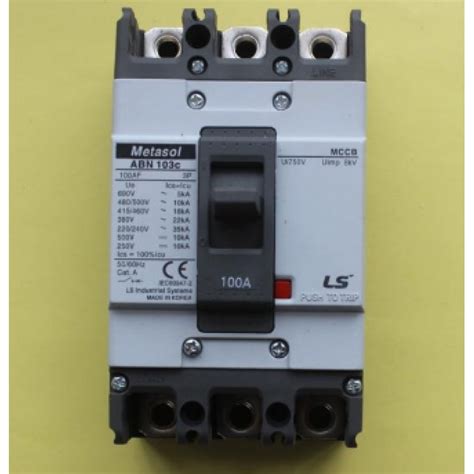 APTOMAT 3 Pha MCCB LS 3P ABN103c 15 100A 22kA Shopee Việt Nam